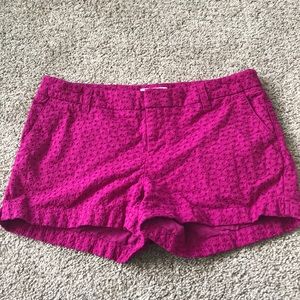 DONATING NEXT WEEK- Magenta eyelet shorts!